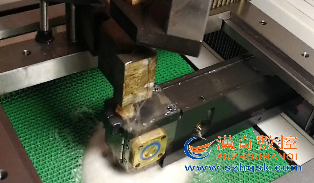 中走丝脉冲峰值电流对Ra的影响